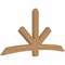 Ekena Millwork Alberta Smooth Timber Gable Bracket, Western Red Cedar, 84"W x 42"H x 3 1/2"D x 5 1/2"F, 12/12 Pitch GBW084X42X0406ALB00SWR - alternate 5